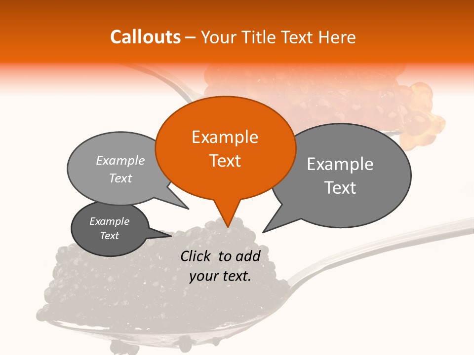 Macro White Black PowerPoint Template