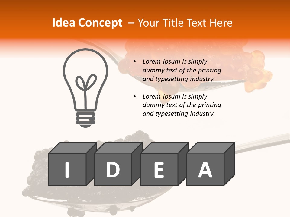 Macro White Black PowerPoint Template