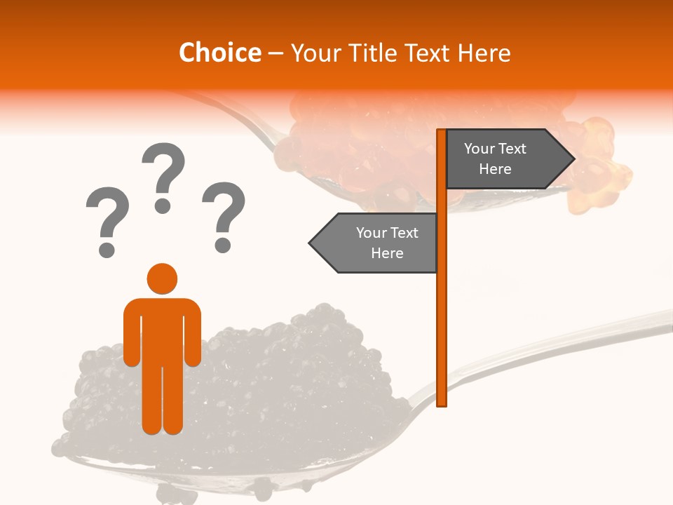 Macro White Black PowerPoint Template