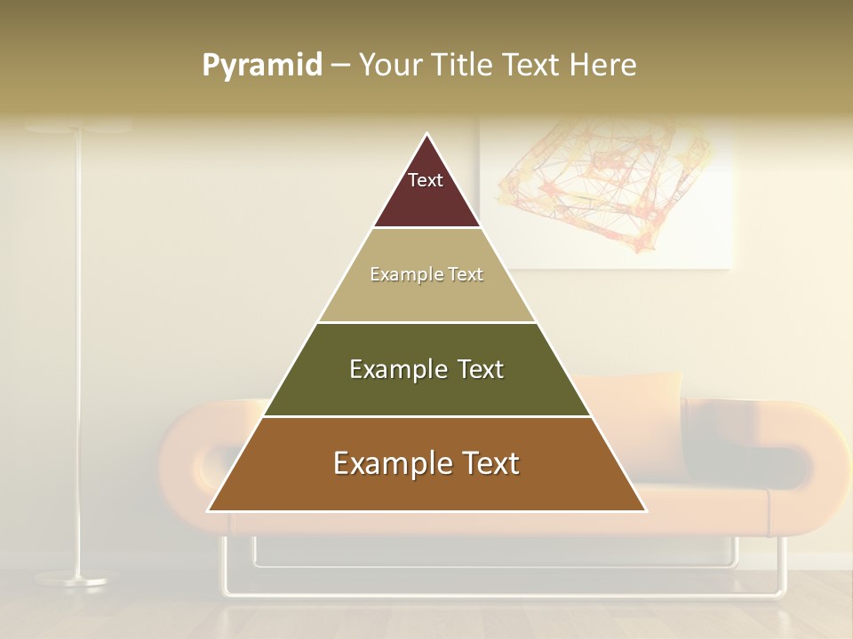 Orange Home Decorative PowerPoint Template