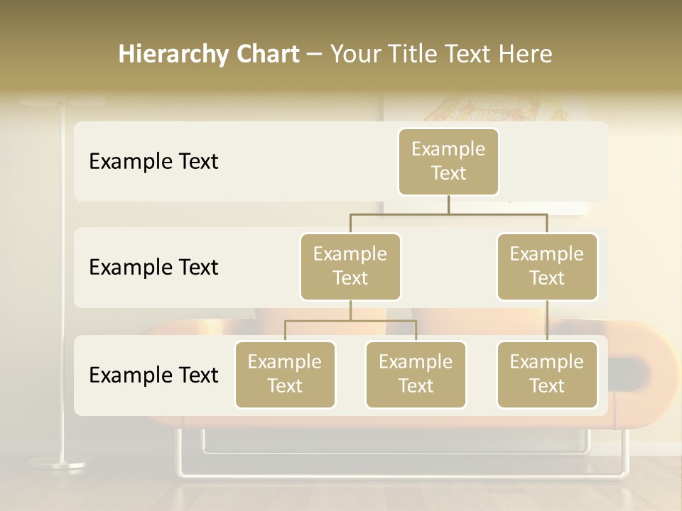 Orange Home Decorative PowerPoint Template
