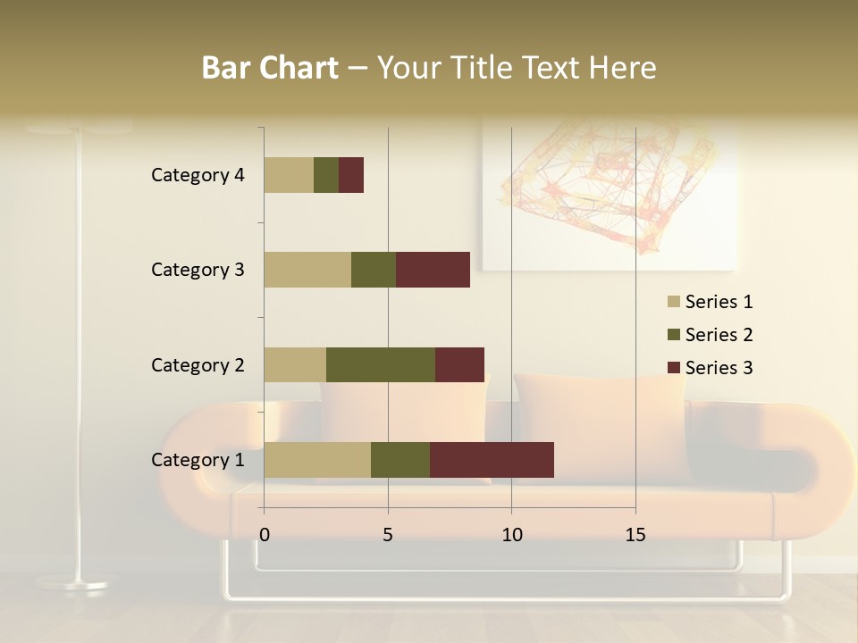 Orange Home Decorative PowerPoint Template