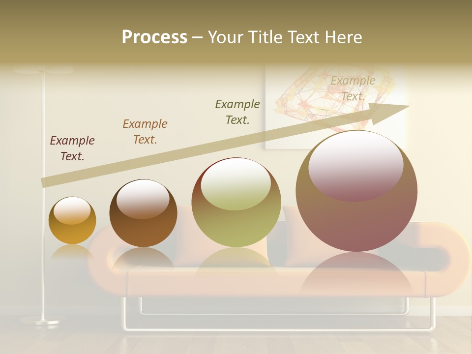 Orange Home Decorative PowerPoint Template