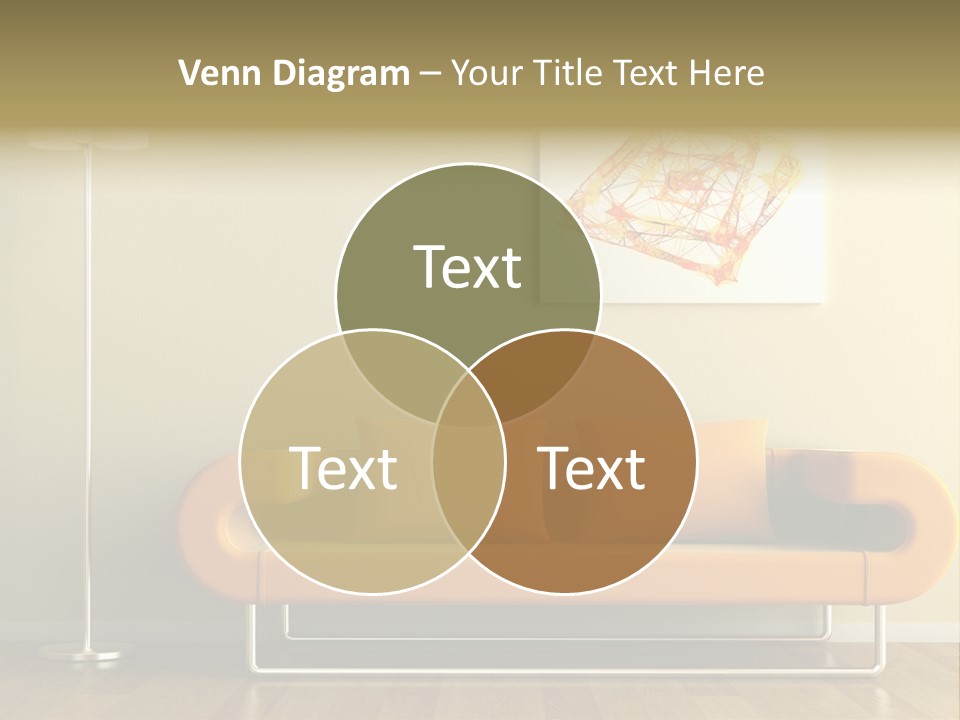 Orange Home Decorative PowerPoint Template