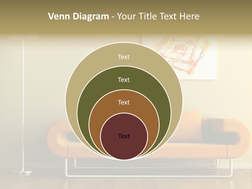 Orange Home Decorative PowerPoint Template