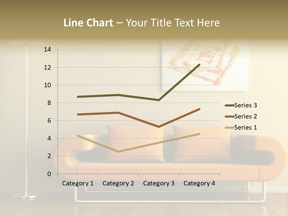 Orange Home Decorative PowerPoint Template