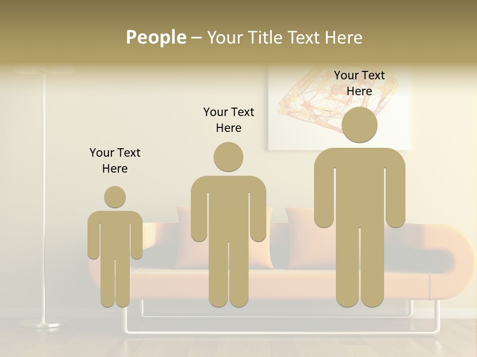 Orange Home Decorative PowerPoint Template