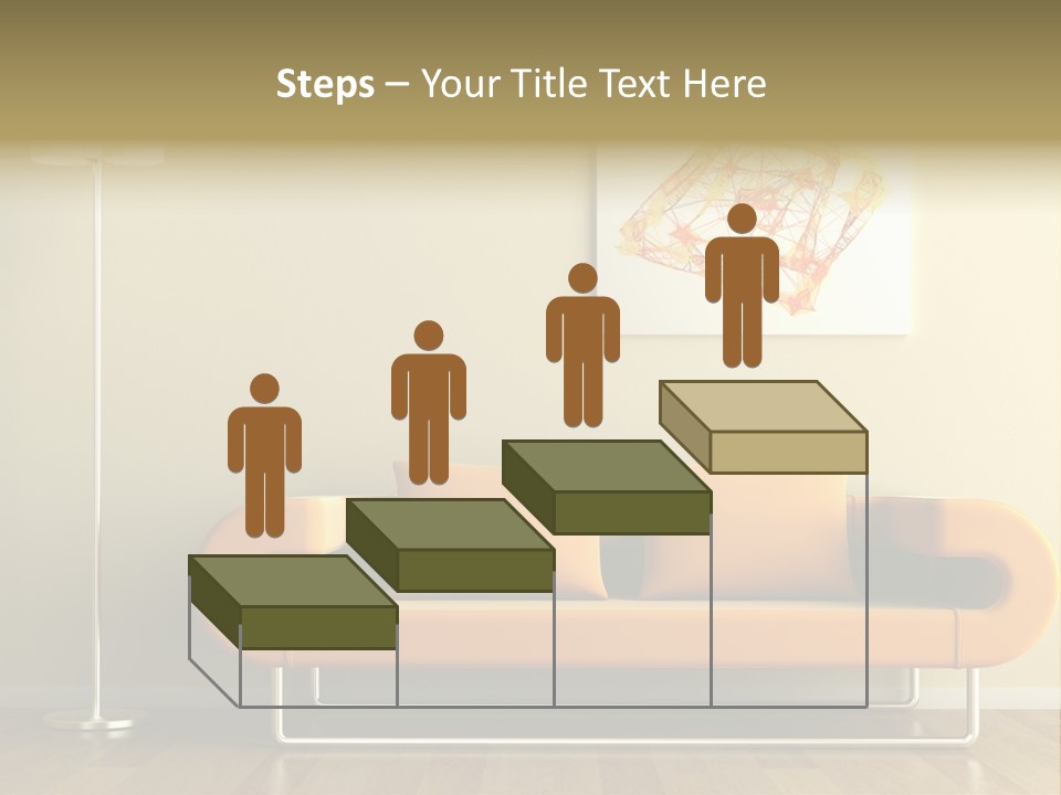 Orange Home Decorative PowerPoint Template