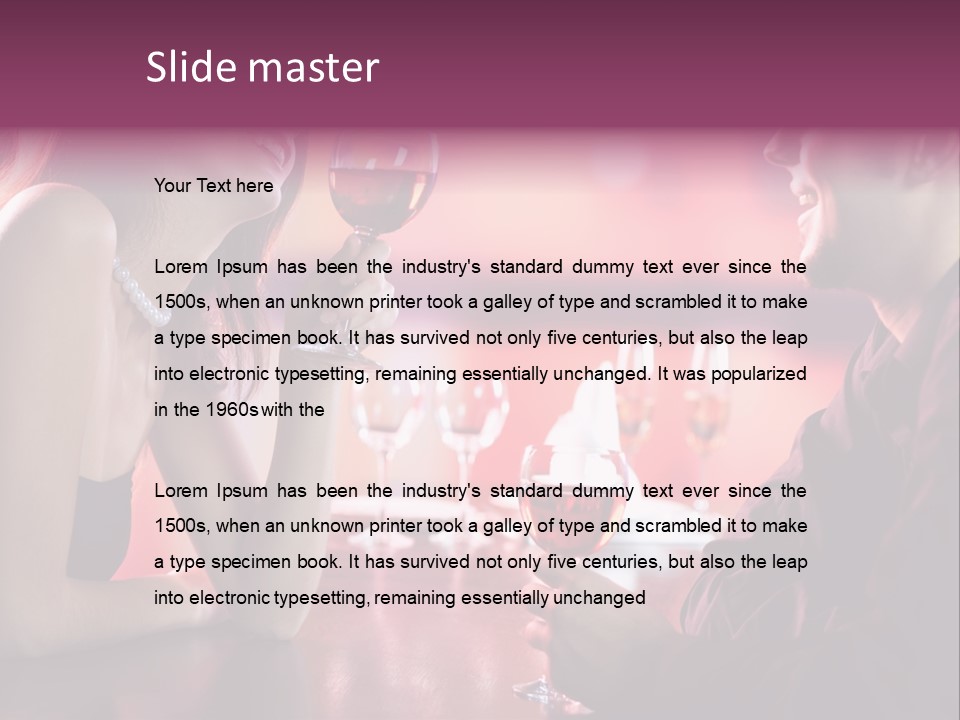 Dinner Cuisine Seeking PowerPoint Template