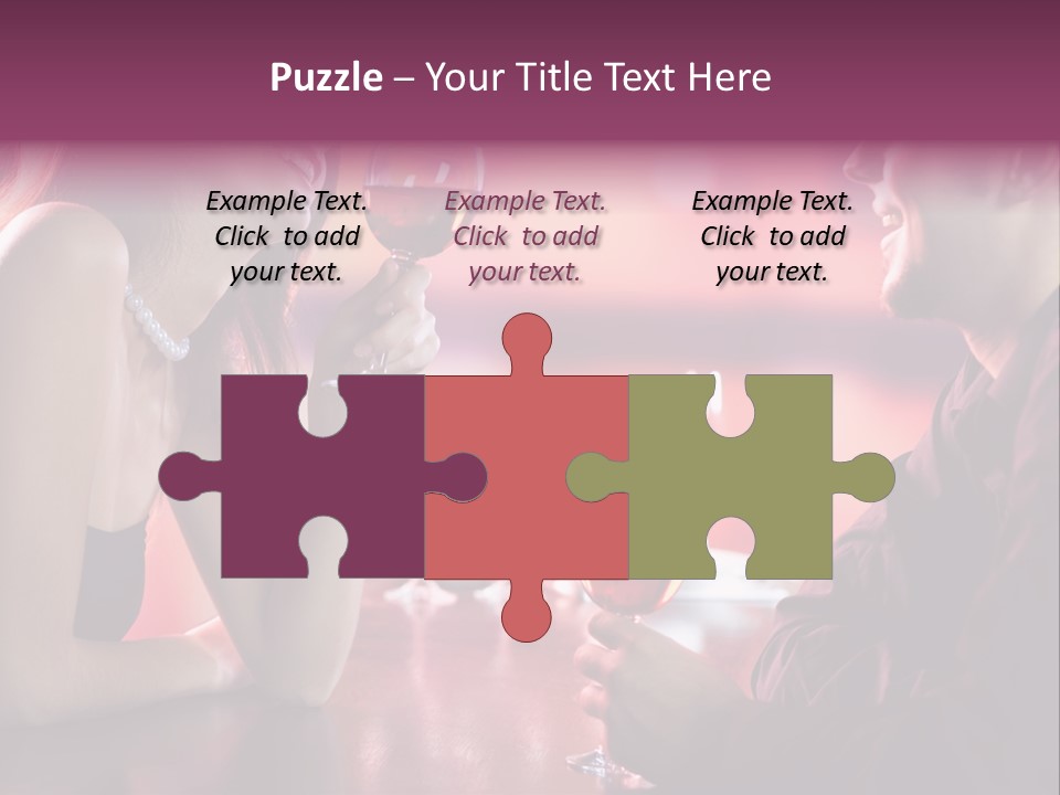 Dinner Cuisine Seeking PowerPoint Template