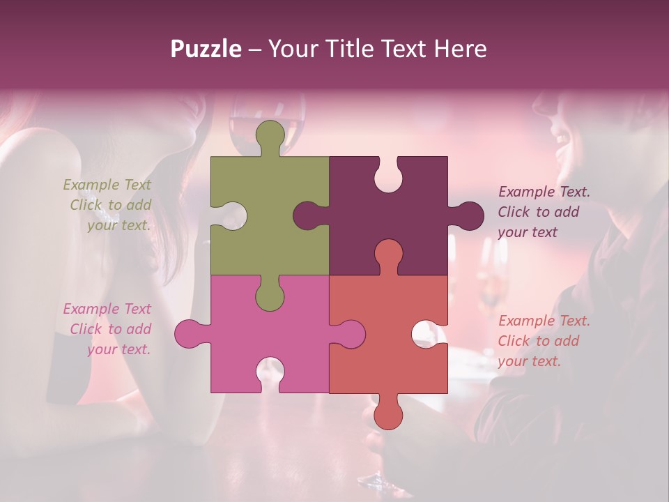 Dinner Cuisine Seeking PowerPoint Template