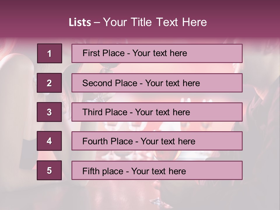 Dinner Cuisine Seeking PowerPoint Template