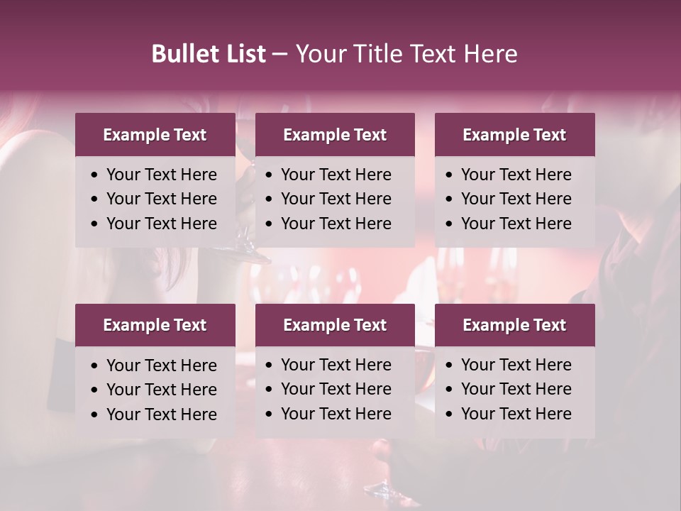 Dinner Cuisine Seeking PowerPoint Template