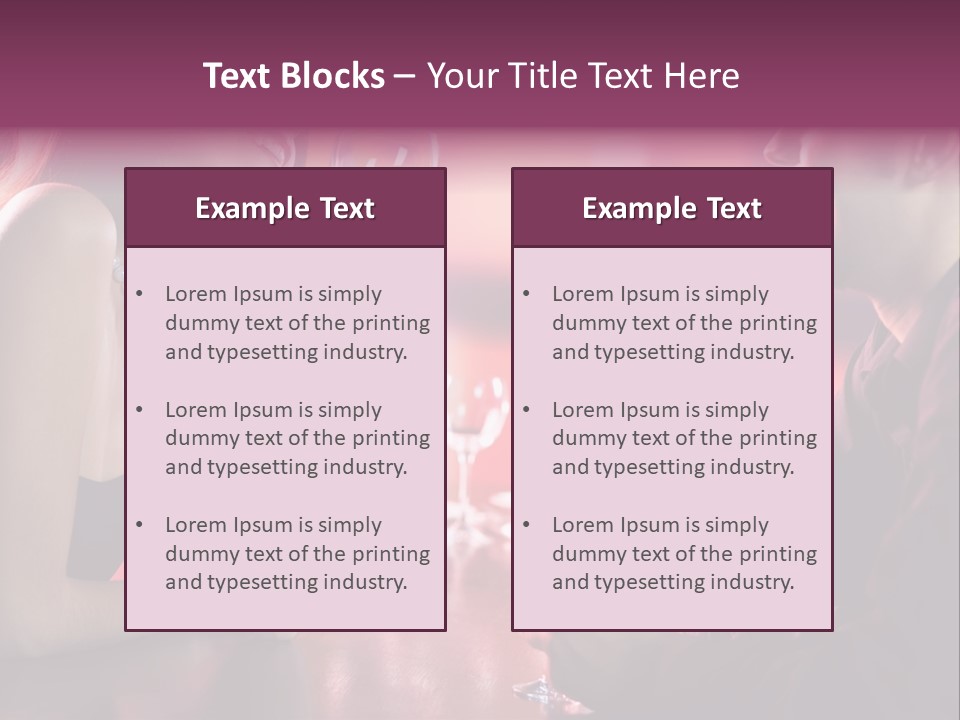Dinner Cuisine Seeking PowerPoint Template