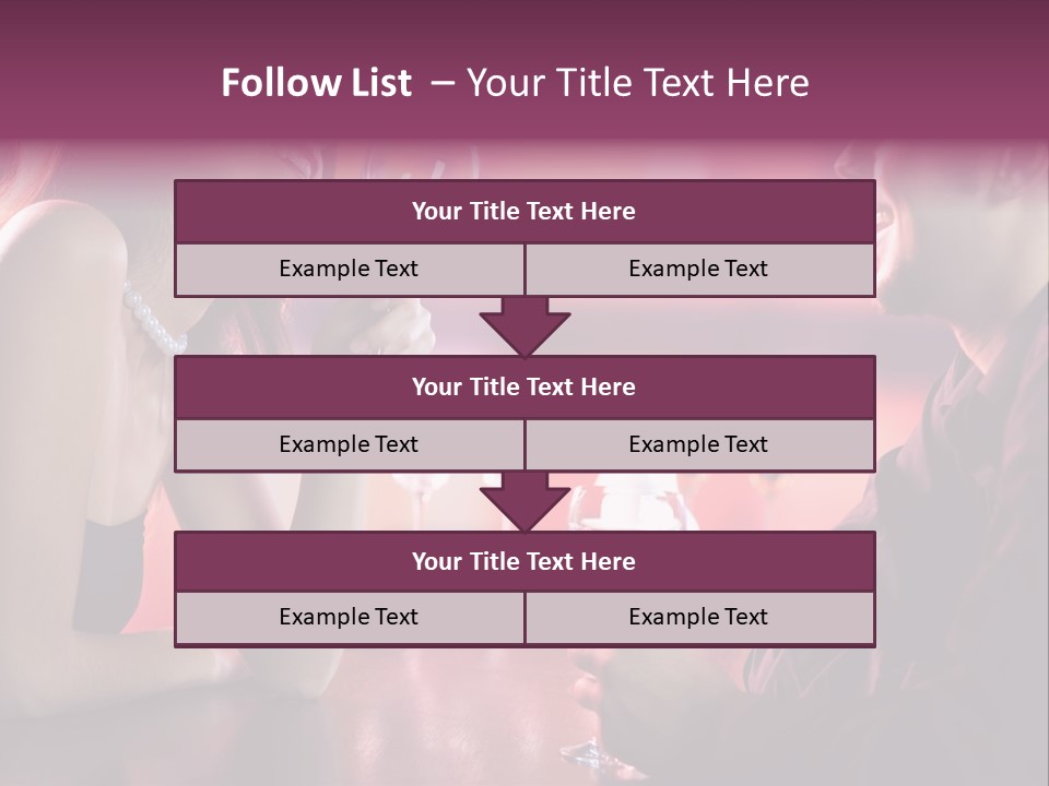 Dinner Cuisine Seeking PowerPoint Template