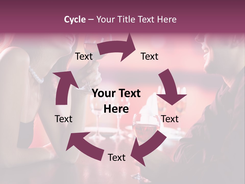 Dinner Cuisine Seeking PowerPoint Template