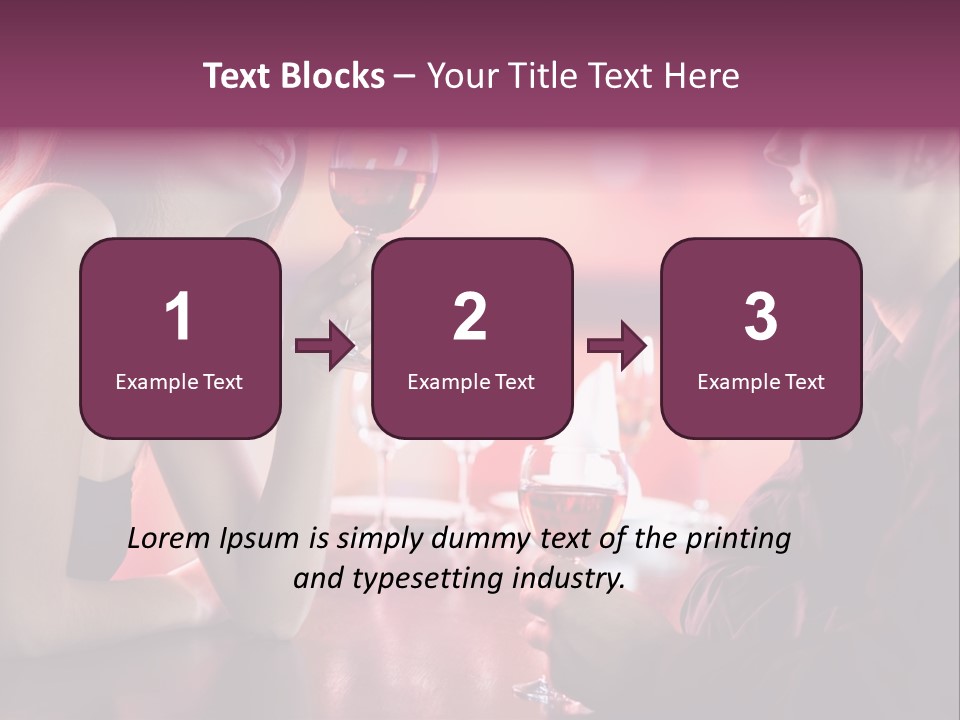 Dinner Cuisine Seeking PowerPoint Template