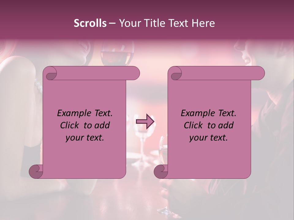 Dinner Cuisine Seeking PowerPoint Template