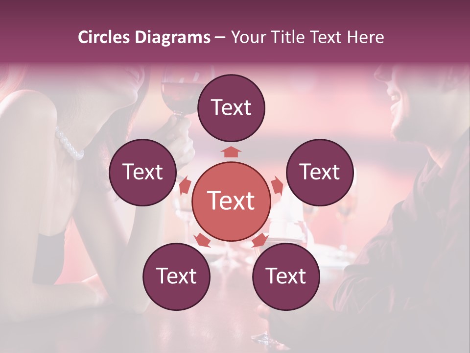 Dinner Cuisine Seeking PowerPoint Template