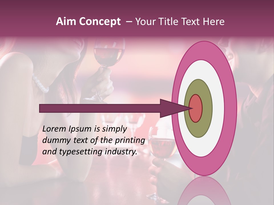 Dinner Cuisine Seeking PowerPoint Template