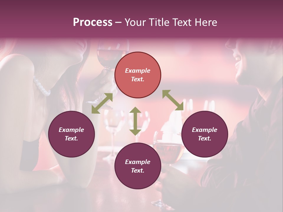 Dinner Cuisine Seeking PowerPoint Template
