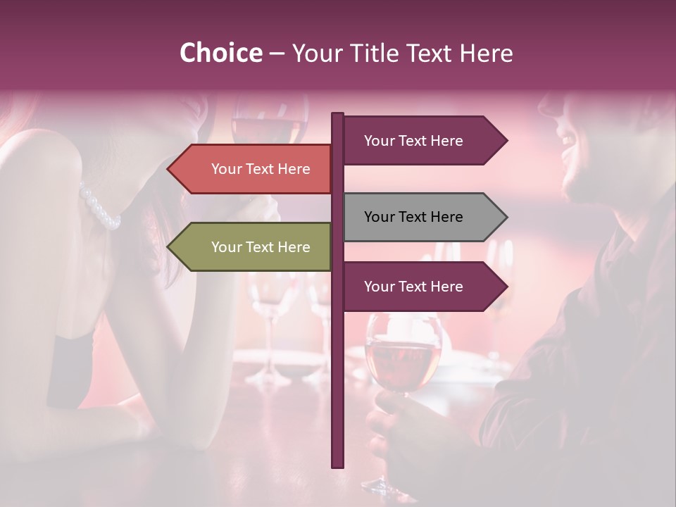 Dinner Cuisine Seeking PowerPoint Template