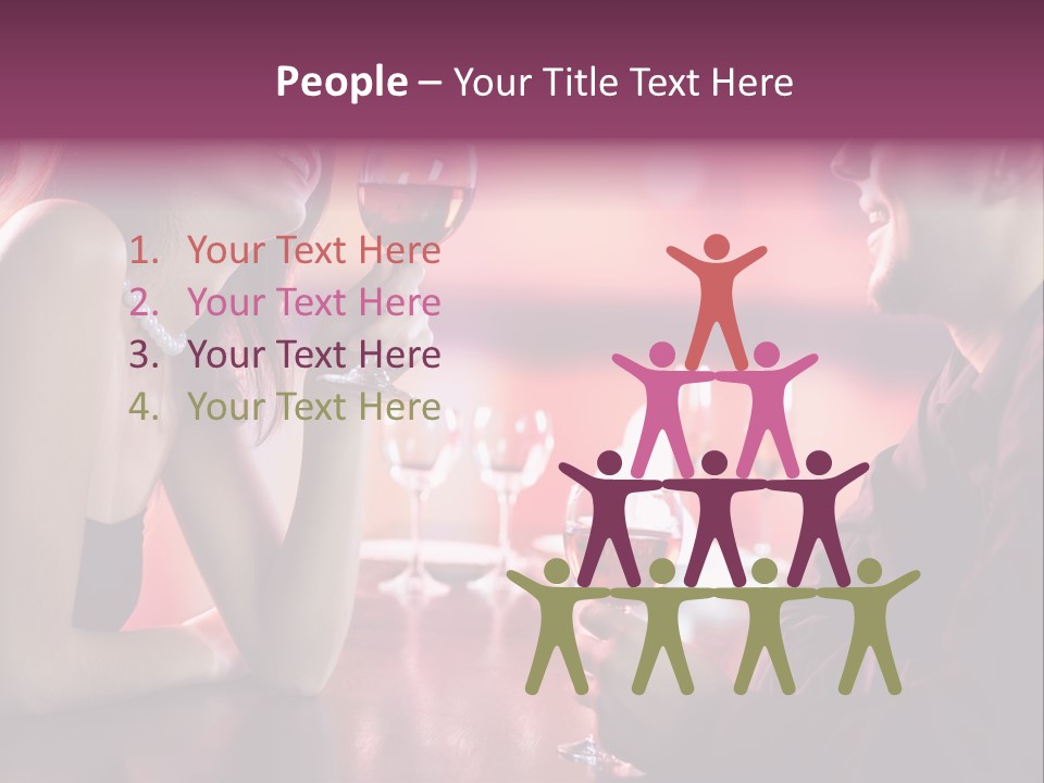 Dinner Cuisine Seeking PowerPoint Template