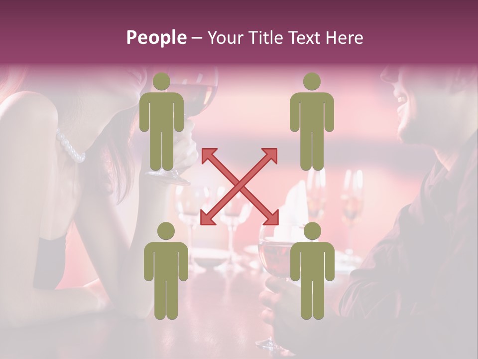 Dinner Cuisine Seeking PowerPoint Template