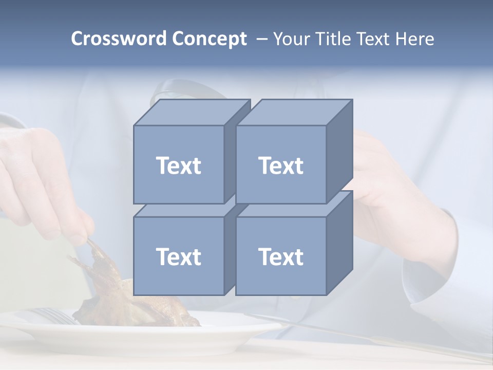 Dinner Cuisine Seeking PowerPoint Template