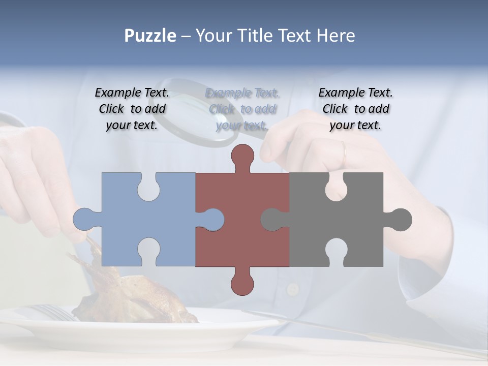 Dinner Cuisine Seeking PowerPoint Template