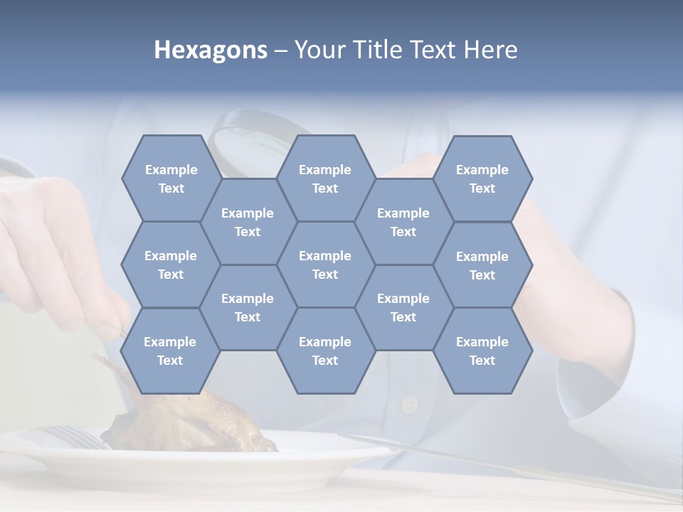 Dinner Cuisine Seeking PowerPoint Template