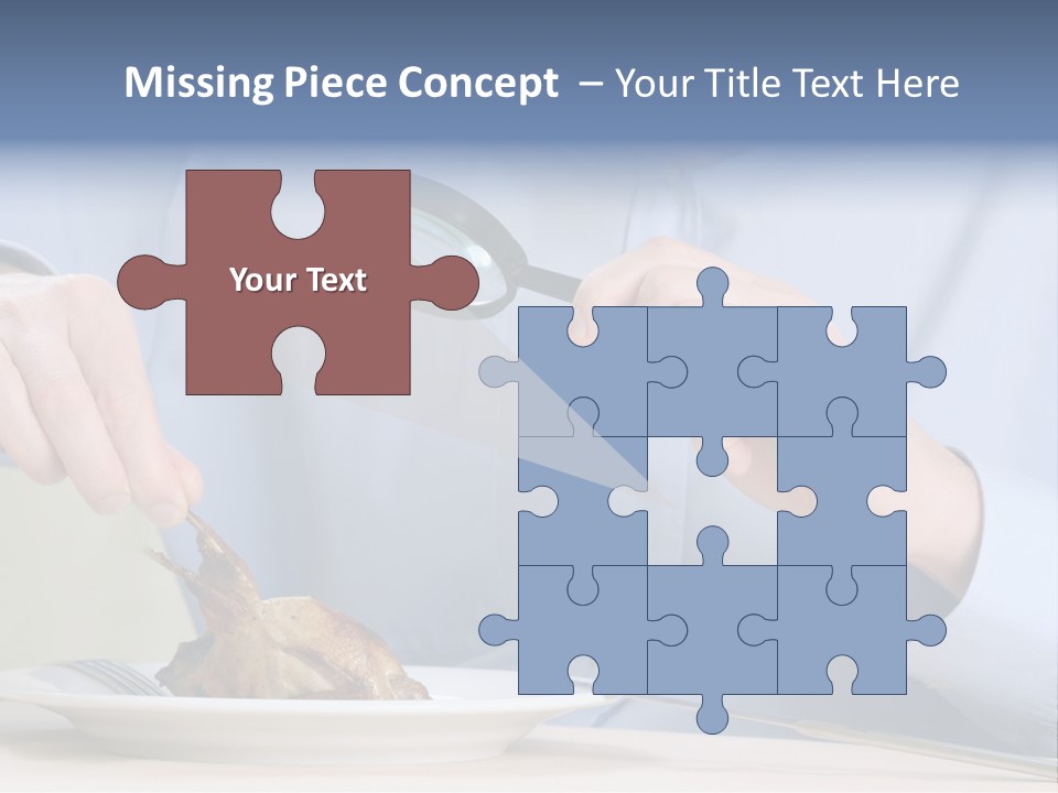 Dinner Cuisine Seeking PowerPoint Template