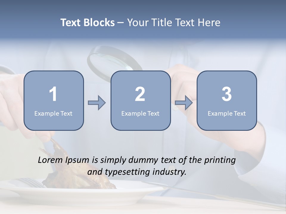 Dinner Cuisine Seeking PowerPoint Template