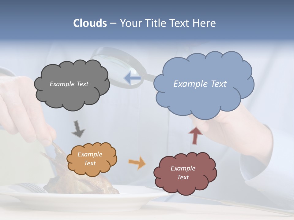 Dinner Cuisine Seeking PowerPoint Template
