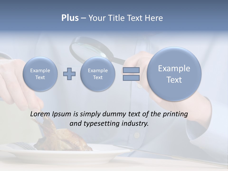 Dinner Cuisine Seeking PowerPoint Template