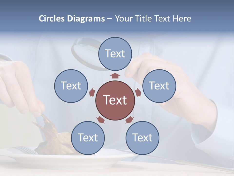 Dinner Cuisine Seeking PowerPoint Template