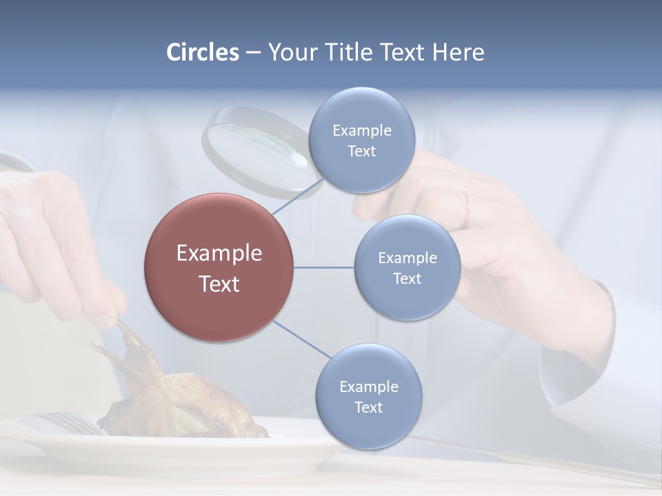 Dinner Cuisine Seeking PowerPoint Template