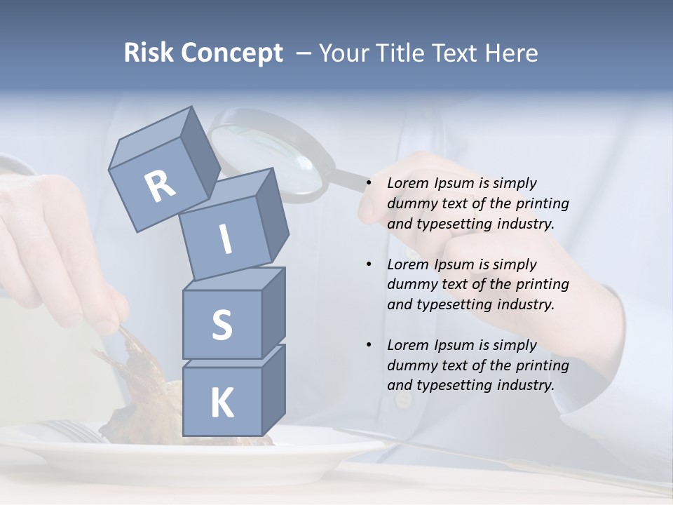 Dinner Cuisine Seeking PowerPoint Template