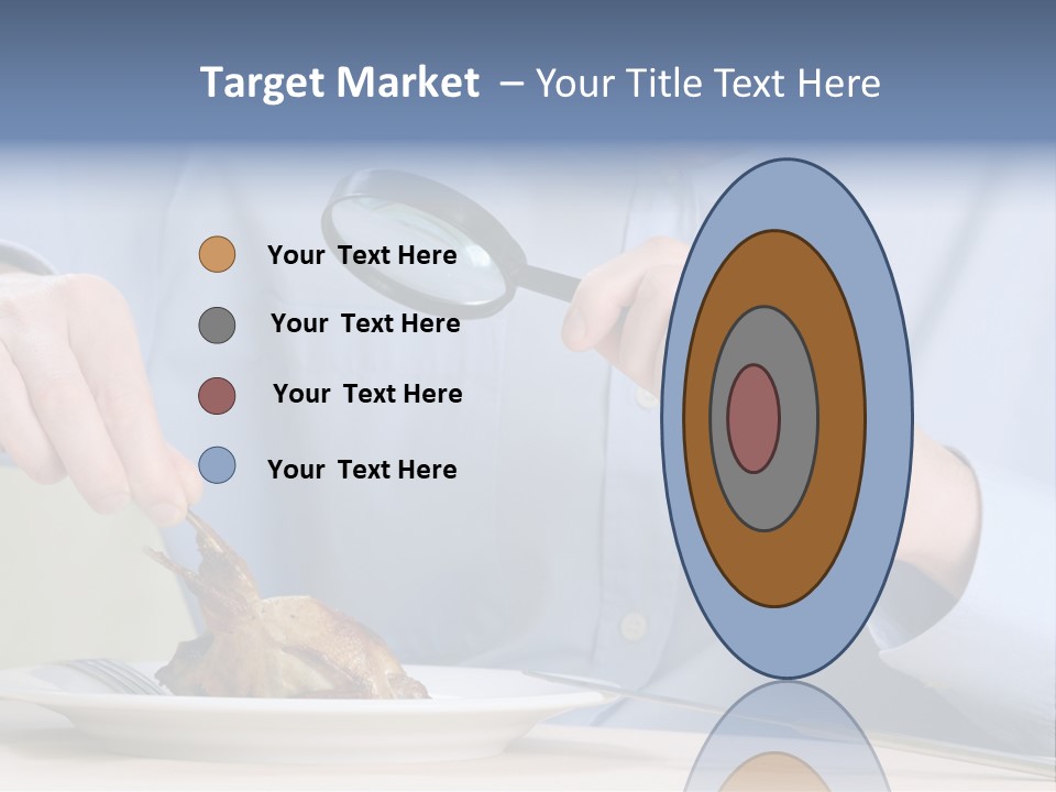 Dinner Cuisine Seeking PowerPoint Template