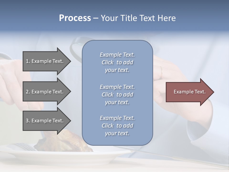 Dinner Cuisine Seeking PowerPoint Template