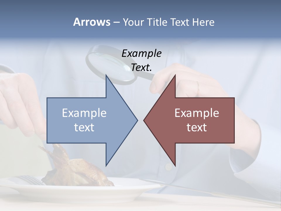 Dinner Cuisine Seeking PowerPoint Template