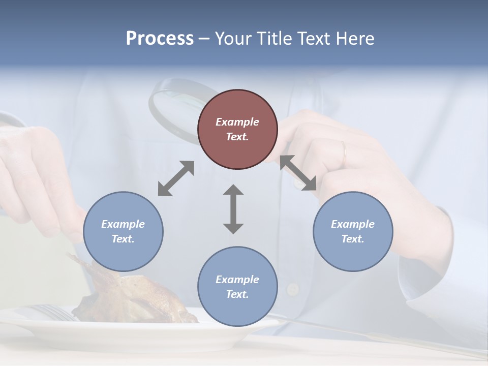 Dinner Cuisine Seeking PowerPoint Template