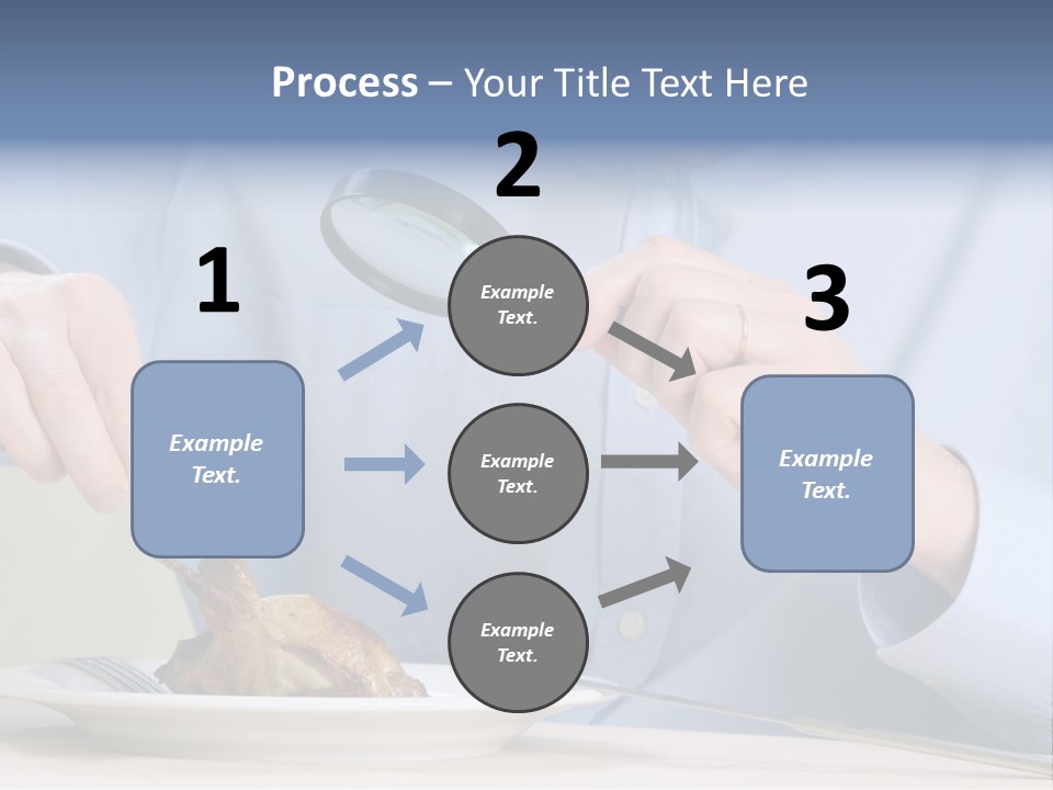 Dinner Cuisine Seeking PowerPoint Template