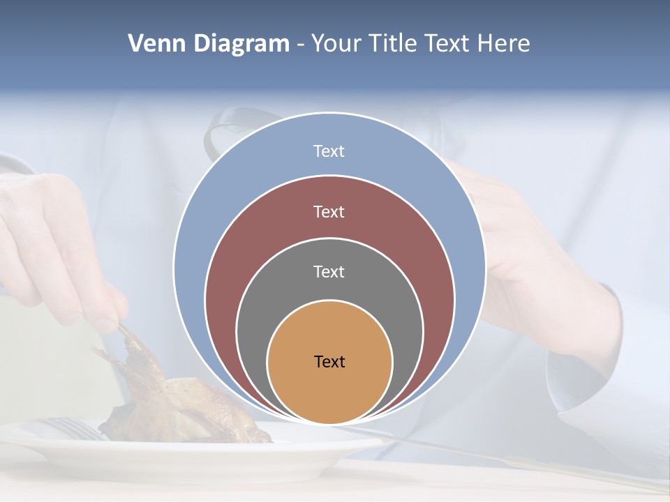 Dinner Cuisine Seeking PowerPoint Template