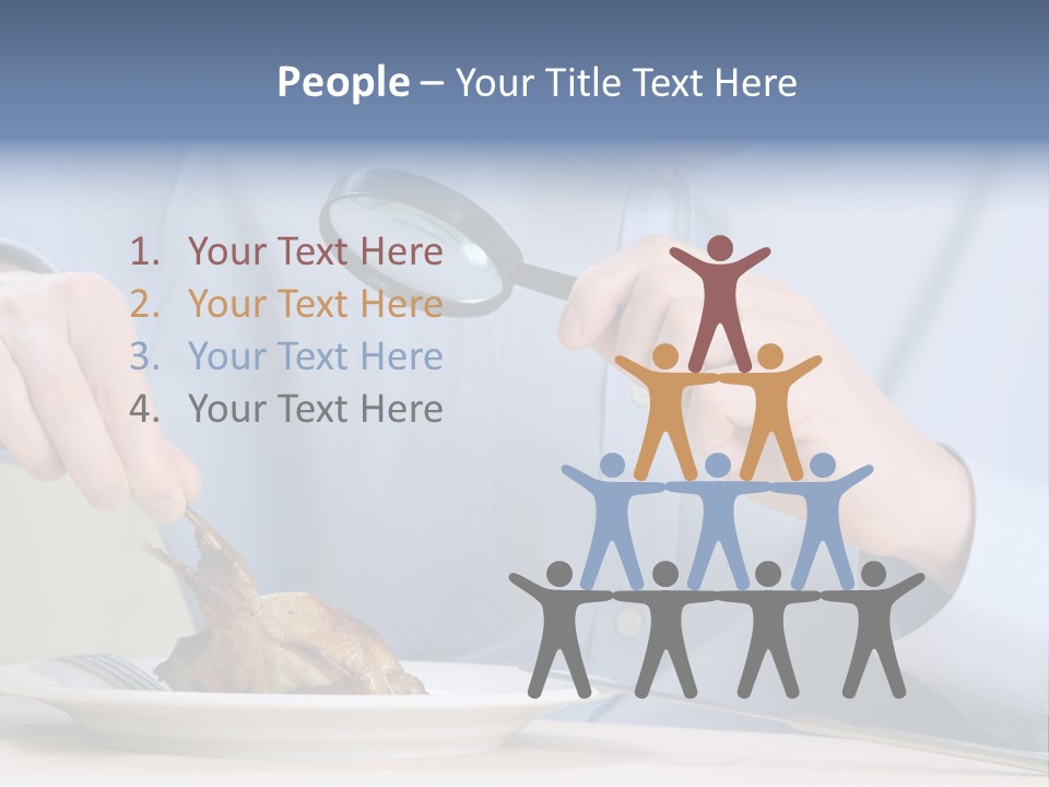 Dinner Cuisine Seeking PowerPoint Template