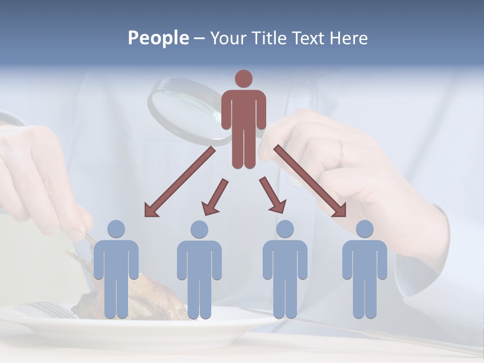 Dinner Cuisine Seeking PowerPoint Template