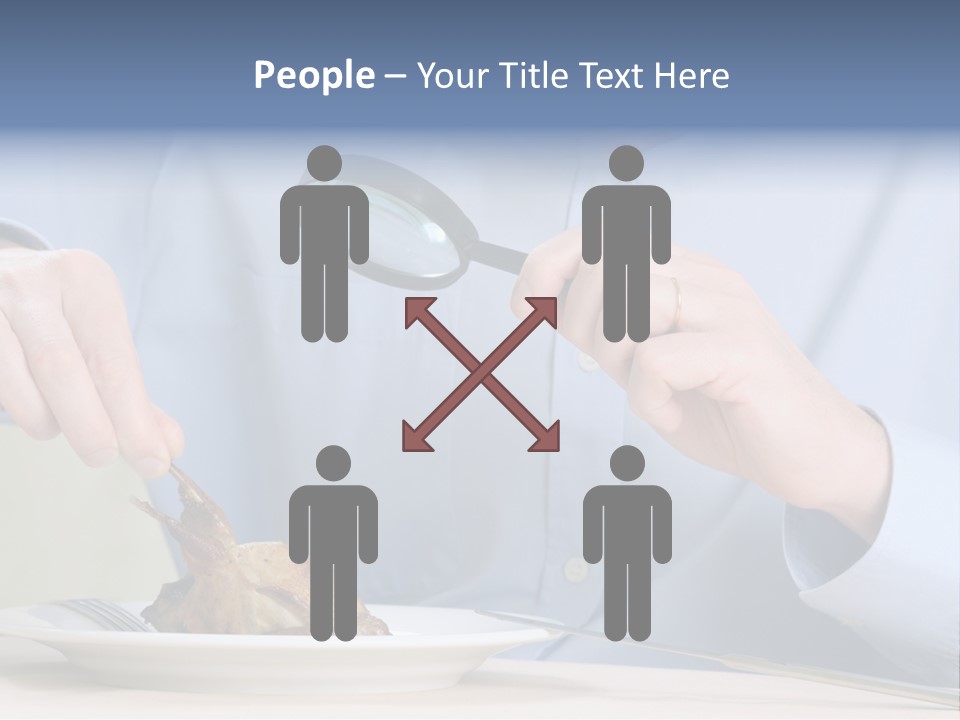 Dinner Cuisine Seeking PowerPoint Template