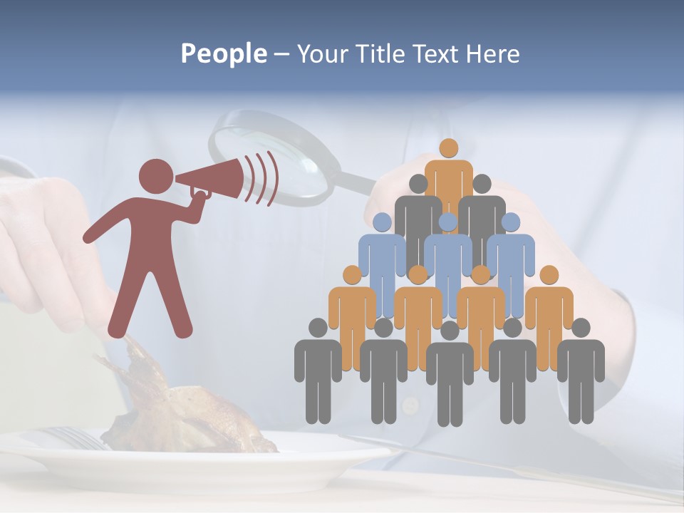 Dinner Cuisine Seeking PowerPoint Template