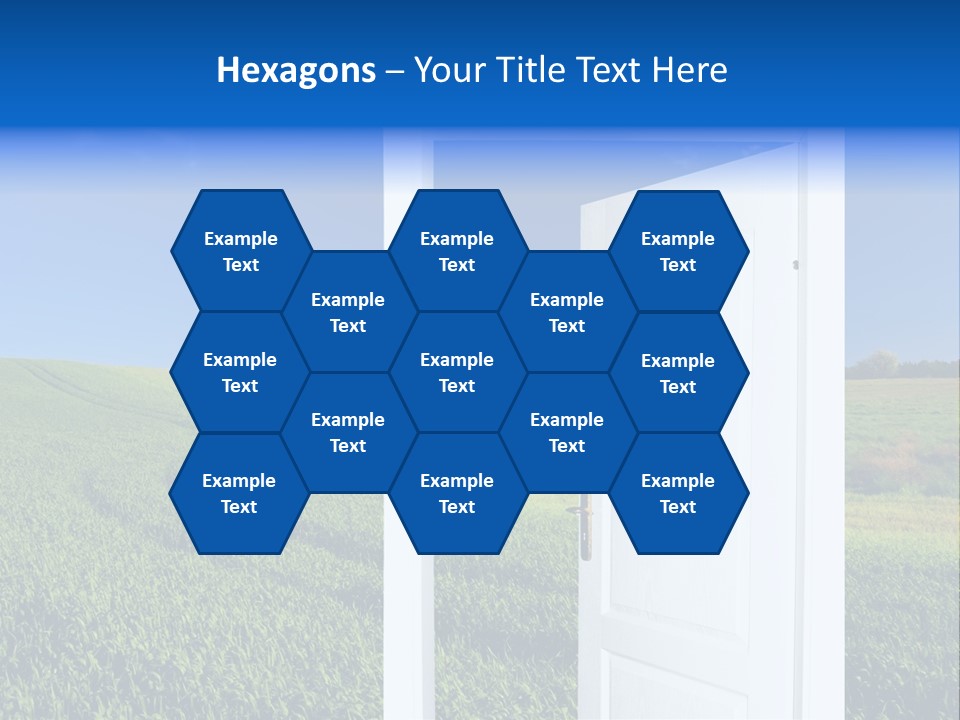 Spring Exit Landscape PowerPoint Template