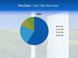 Spring Exit Landscape PowerPoint Template